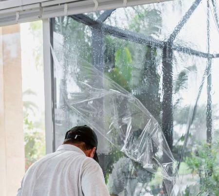 Window film removal Window film removal