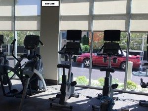 Frosted and Decorative Films: Affordable Solutions - Jewish Svs - Before