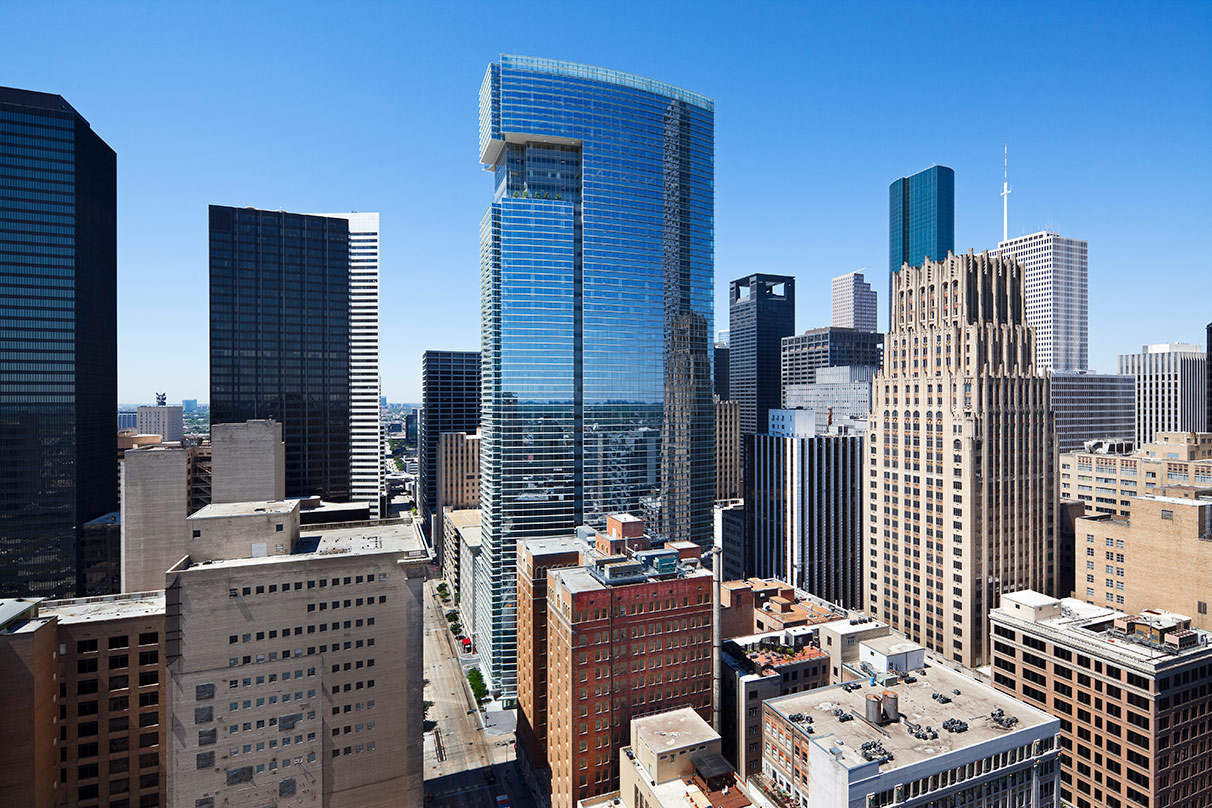 BG Place Tower Commercial Office Building Window Film