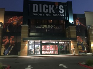 Dick’s Sporting Goods Custom Printed Window Film Graphics