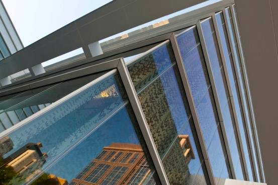 W Hotel Decorative Custom Window Film