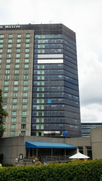 Westin Hotel Custom Decorative Architectural Glass Film