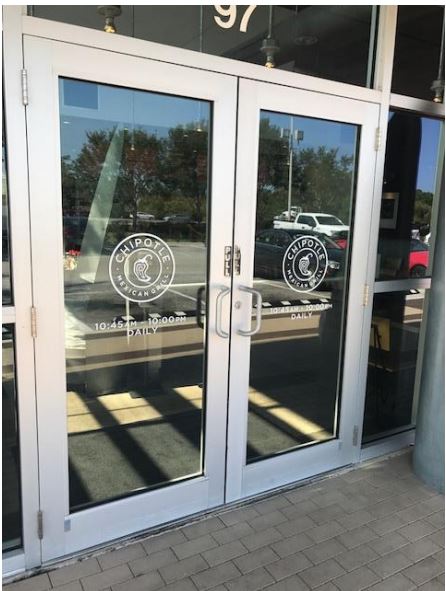 PR50 on Chipotle Doors