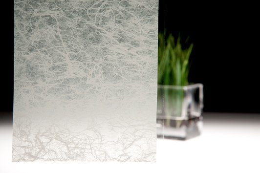 3 S028 92cm x 1m Roll SILVER LINES FROSTED DECORATIVE WINDOW FILM 