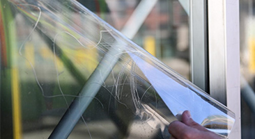 Safety & Security Window Film Roll UV Protection Clear Anti Shatter Film 