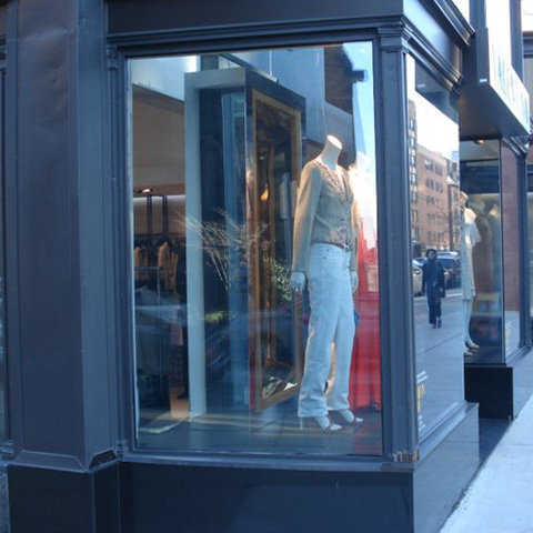 glass film protection retail window storefront 3m protective installation laminating