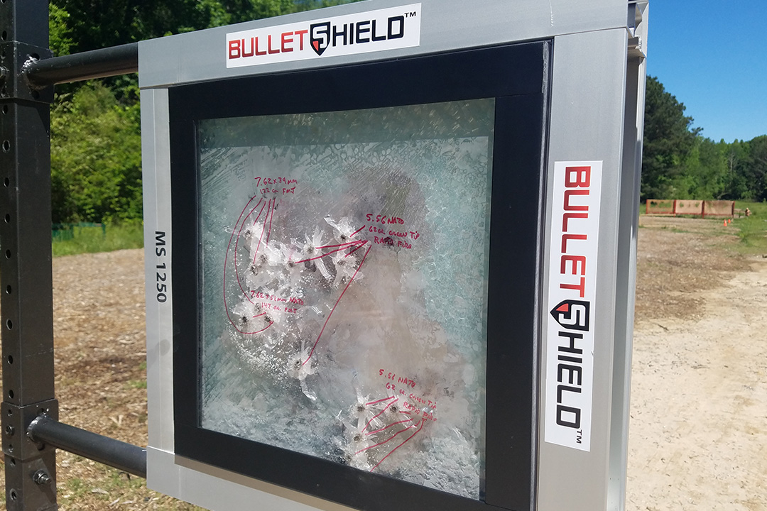 bulletshield unbreakable glass windows security ballistic bullet-resistant