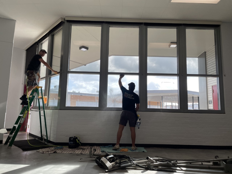 Window Film Depot donates 3M Security Film to Morningside High School's Esports Room