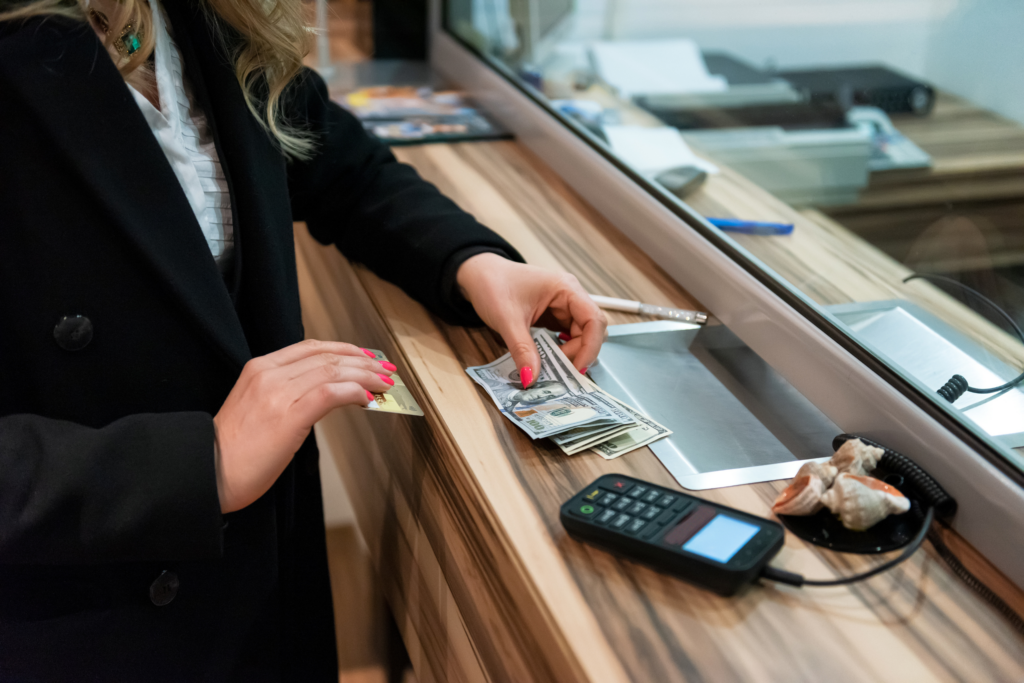 bank security transaction windows