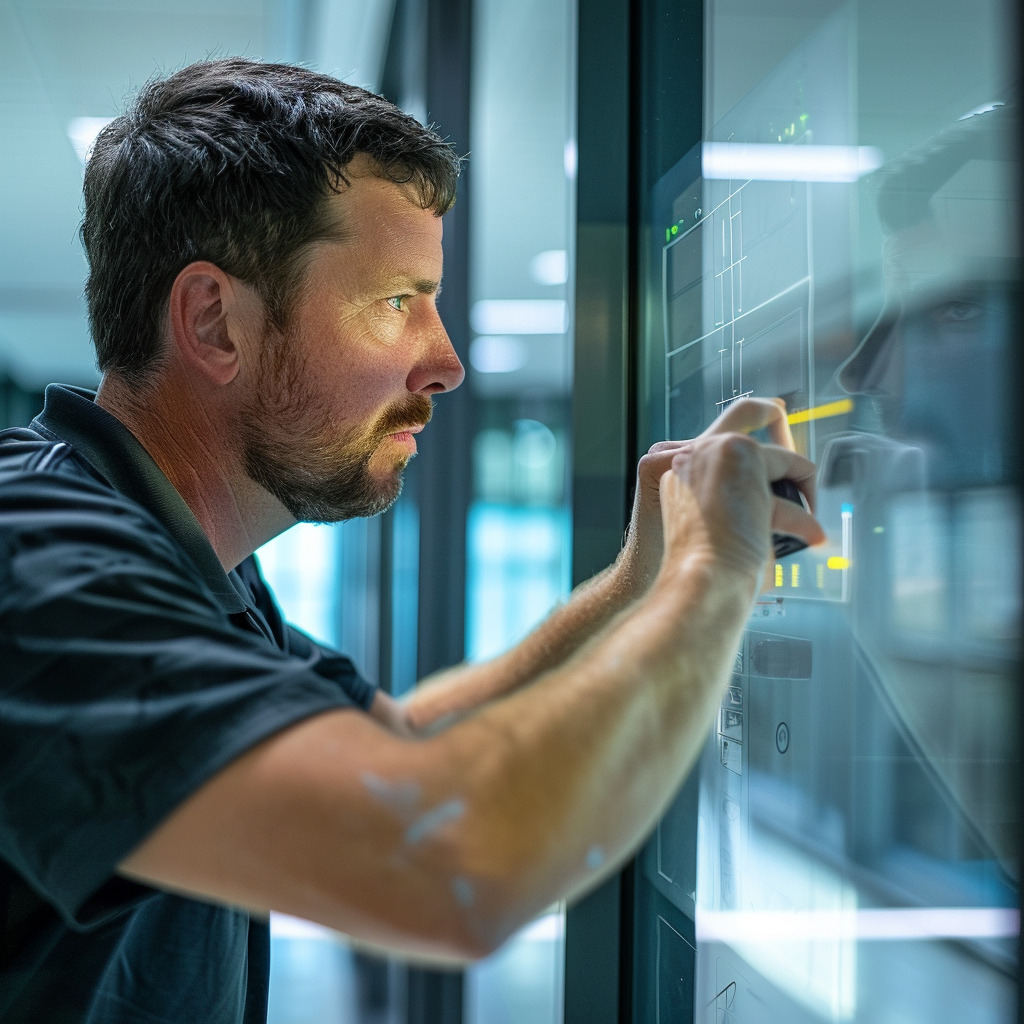 bullet proof window film installation