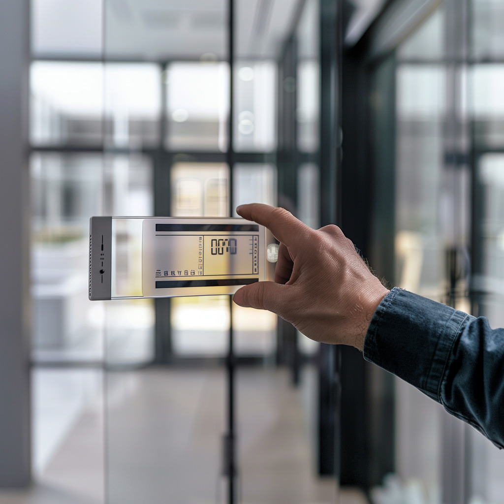 decorative one way privacy window film(3) Technical measurement of installed window film.