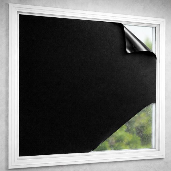 Blackout film peeling