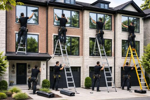 Installation crew in complex 1
