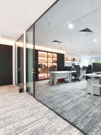 Mirror film in office
