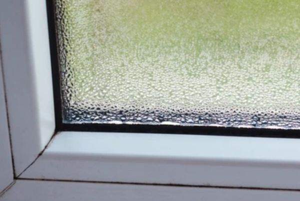 Window film with bubbles
