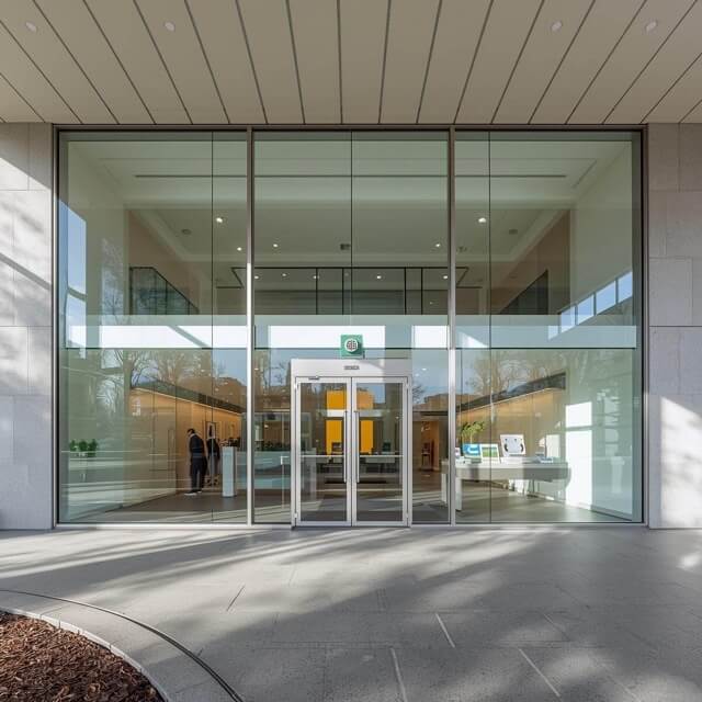 Glass windows and doors